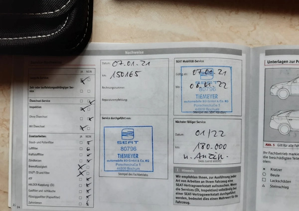 Seat Leon cena 52300 przebieg: 218000, rok produkcji 2015 z Radom małe 631